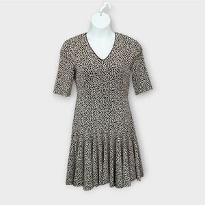 NWT Julian Taylor Animal Print Mini Dress ~10